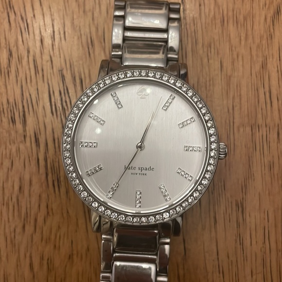 Kate Spade Gramercy Collection Rhinestone Watch - Picture 2 of 3